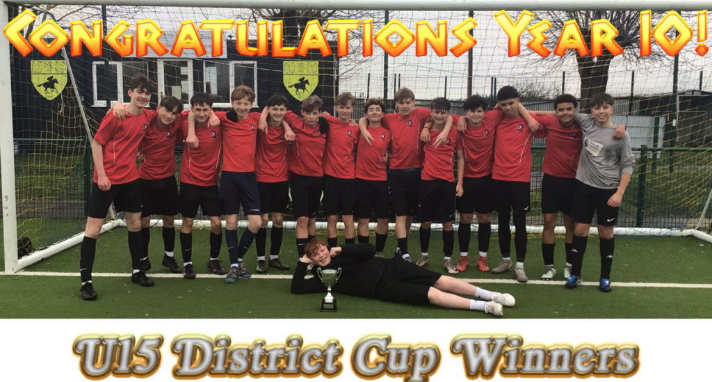 YEAR 10 BOY’S FOOTBALL: District Cup Euphoria